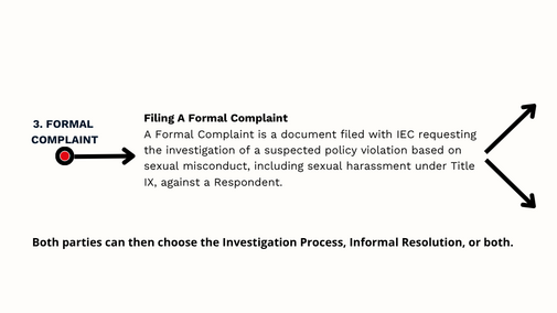 Formal Complaint Information 